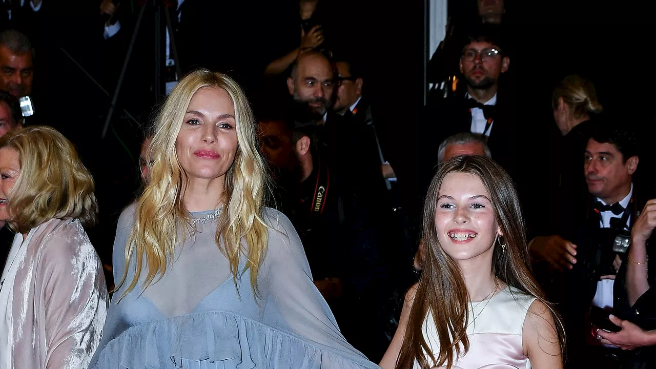 Sienna Miller's 11-Year-Old Daughter Marlowe Makes Glamorous Debut at Cannes Film Festival