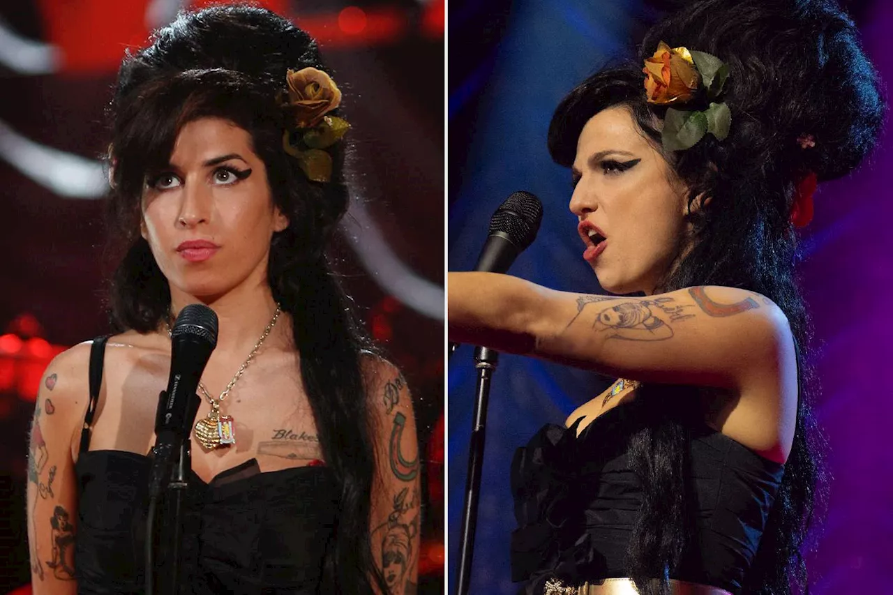 The true story behind those two iconic performances in the Amy Winehouse biopic Back to Black