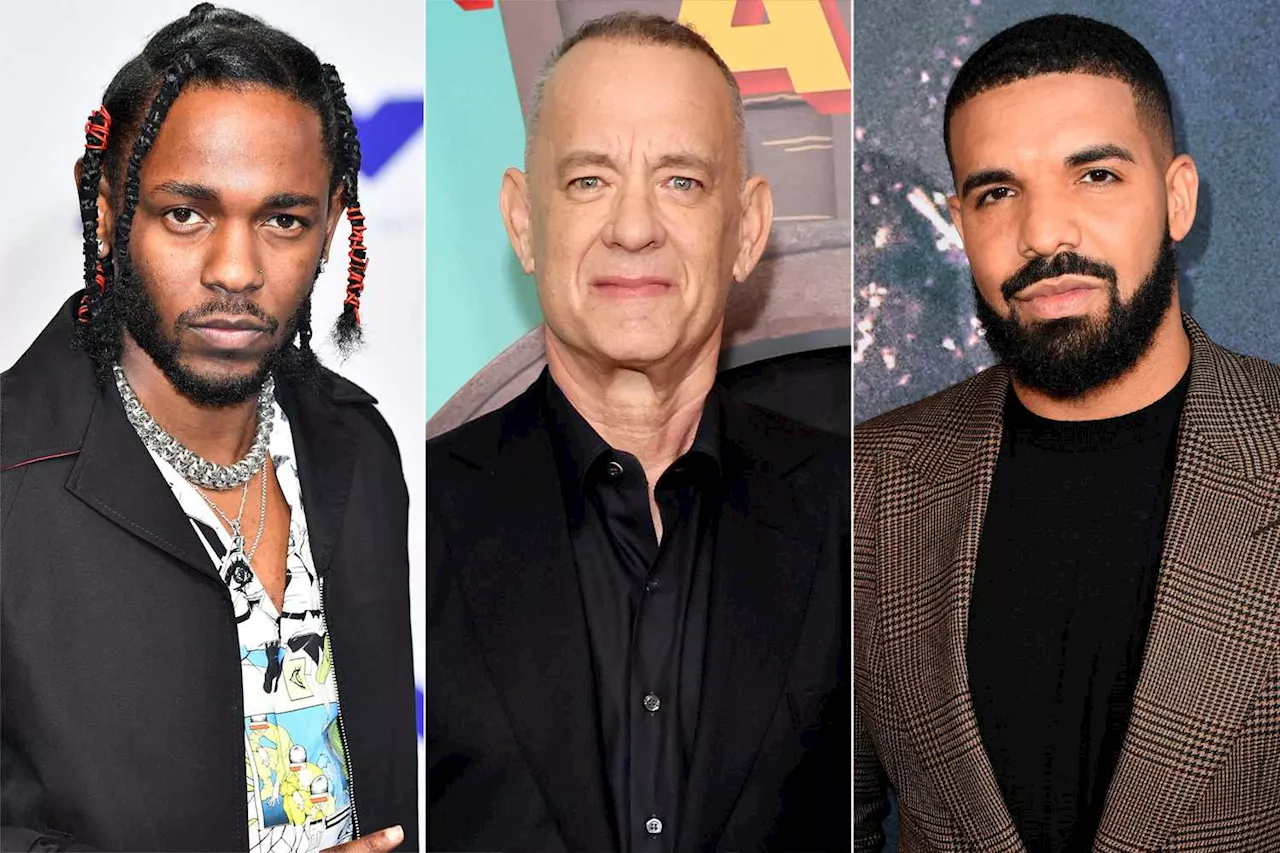 Tom Hanks asks son Chet Hanks to explain the Drake vs Kendrick Lamar feud to him: 'Who’s winning??'