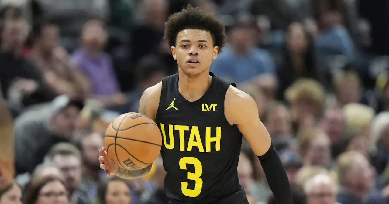 Utah Jazz guard Keyonte George named to NBA All-Rookie Team