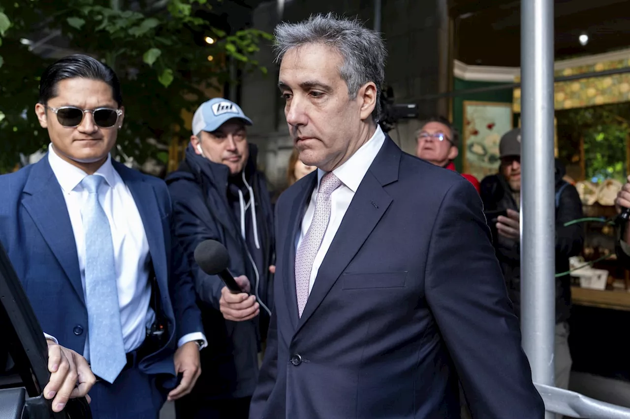 Michael Cohen faces further questions as Trump’s hush money trial enters final stretch