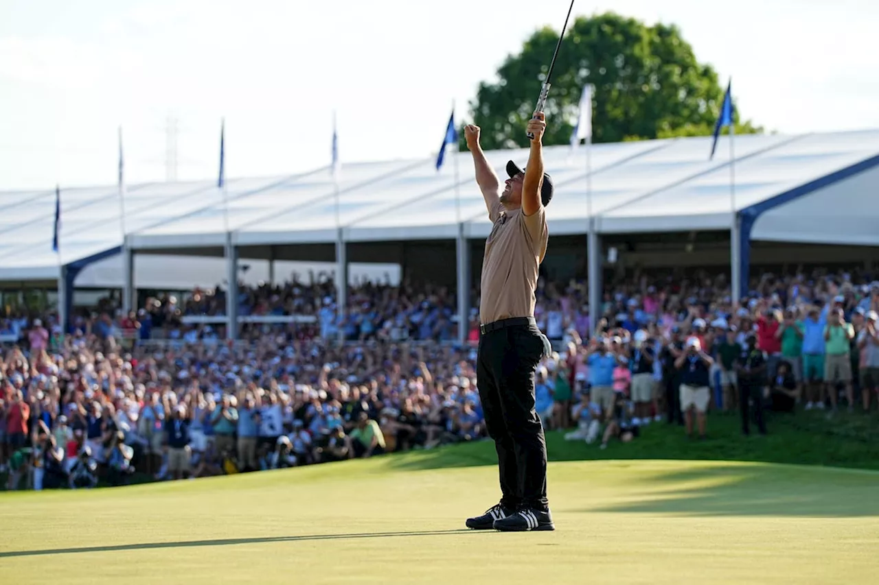 Xander Schauffele wins first major at PGA Championship in a thriller at Valhalla