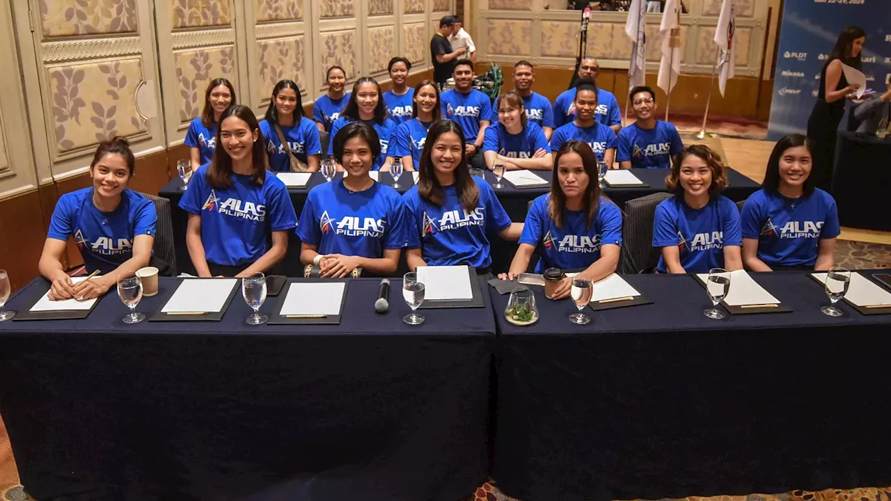 Alas Pilipinas Women Alas Pilipinas lineup for 2024 AVC Challenge Cup