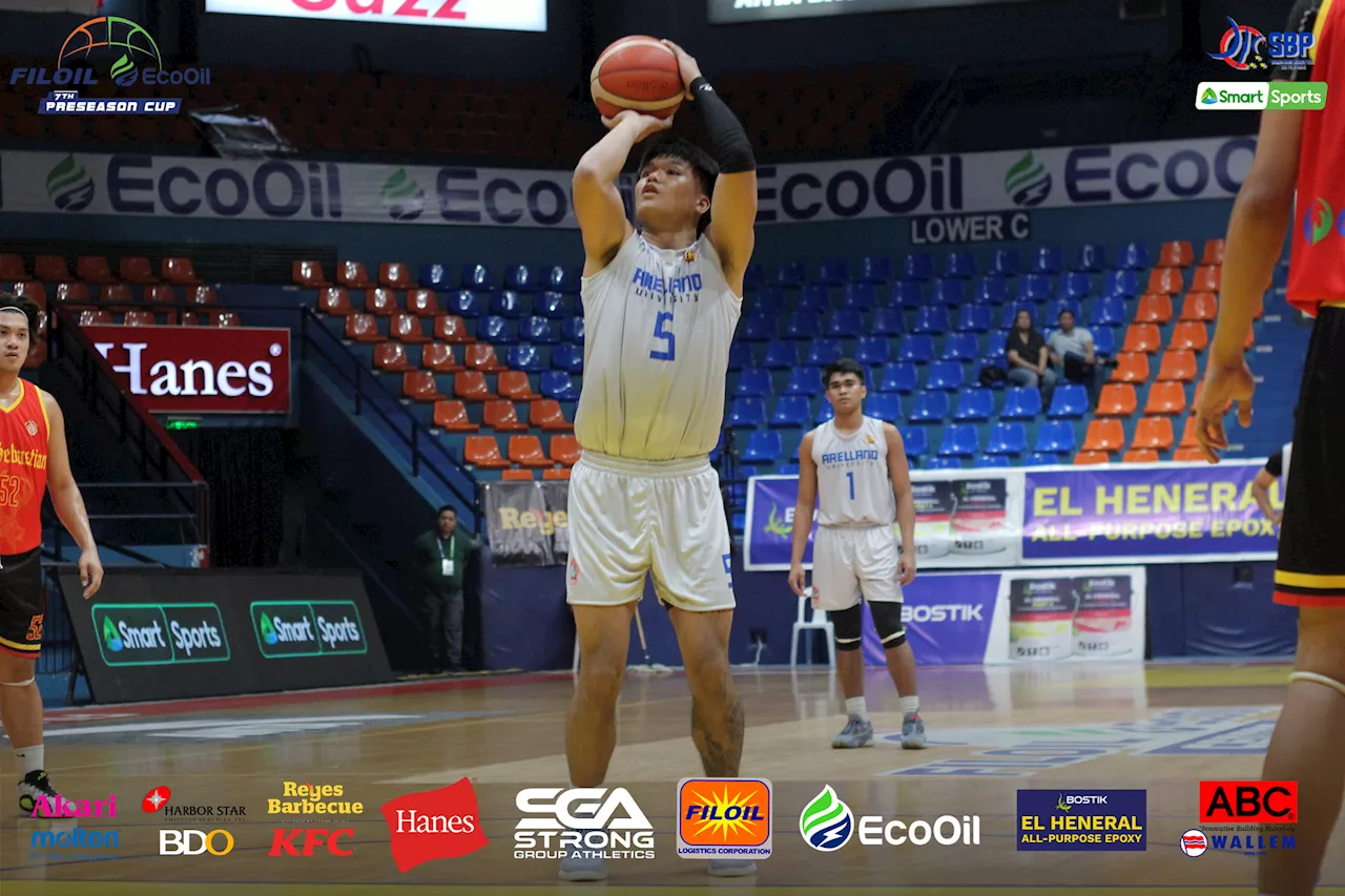 Arellano rides Troy Valencia's 30-point outburst in rout of San Sebastian