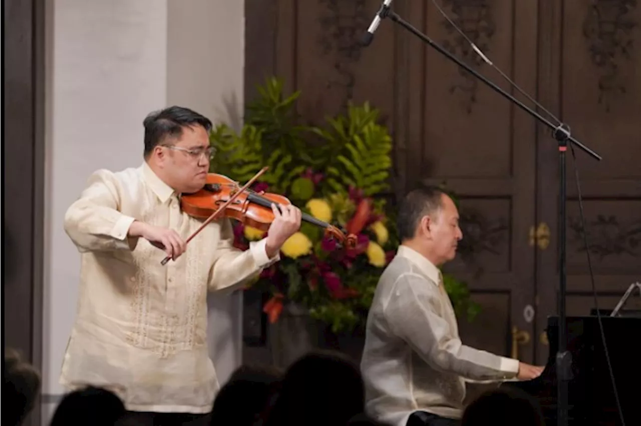 Pianist Asuncion, violinist Saraza perform in Goldenberg concert series