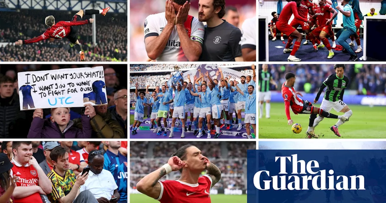 Story of the season: the best photos from the 2023-24 Premier League