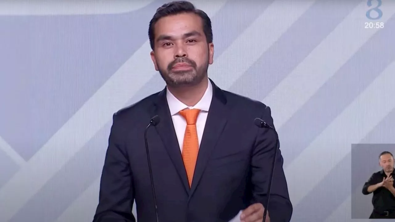 Así fue la participación de Jorge Álvarez Máynez durante el tercer debate presidencial