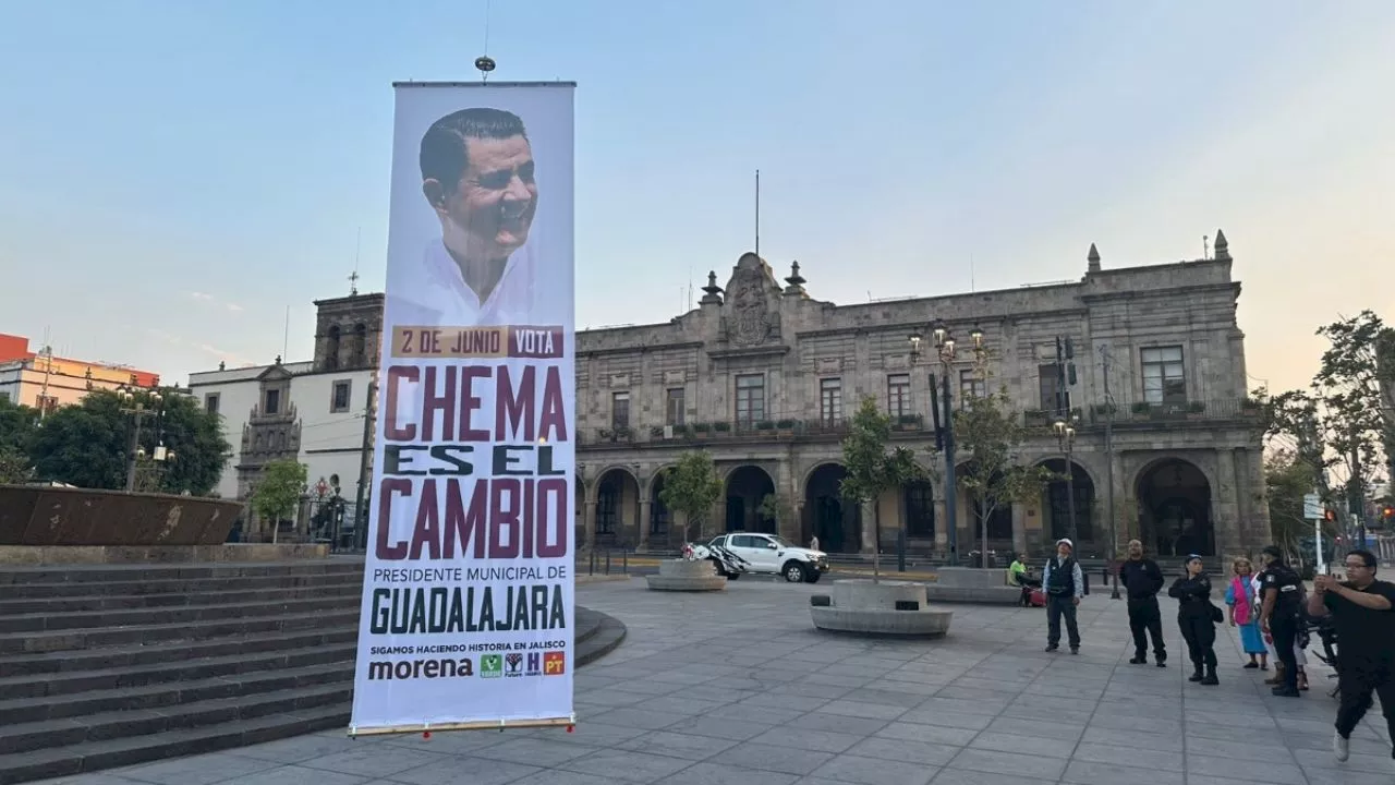 'Chema Martínez' denuncia bloqueo de propaganda por parte de Movimiento Ciudadano