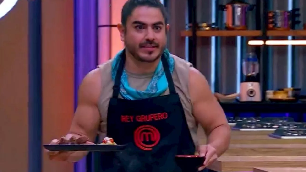 Rey Grupero recuerda a Elena Larrea en MasterChef Celebrity, así &quot;mandó&quot; su platillo al cielo: VIDEO