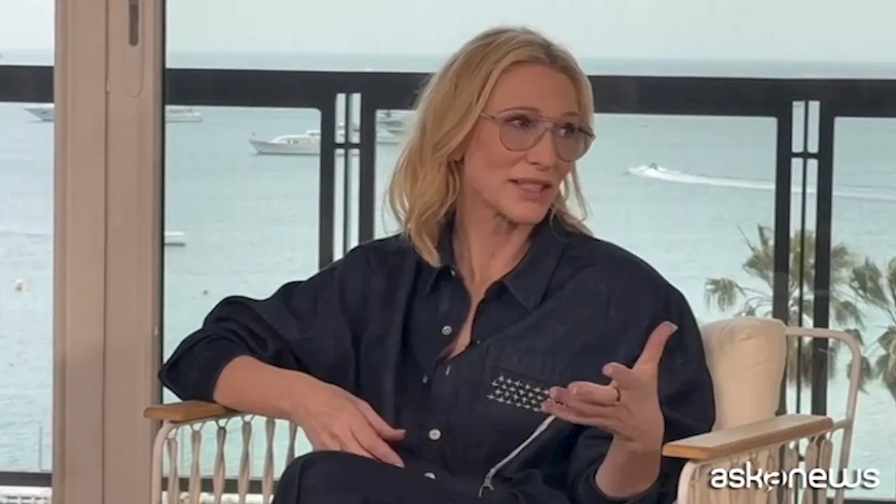 Cannes, Cate Blanchett: «Per le donne c'è ancora poco spazio creativo»