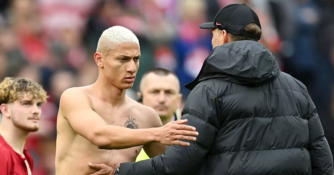 Former Everton star Richarlison makes feelings clear on Liverpool boss Klopp