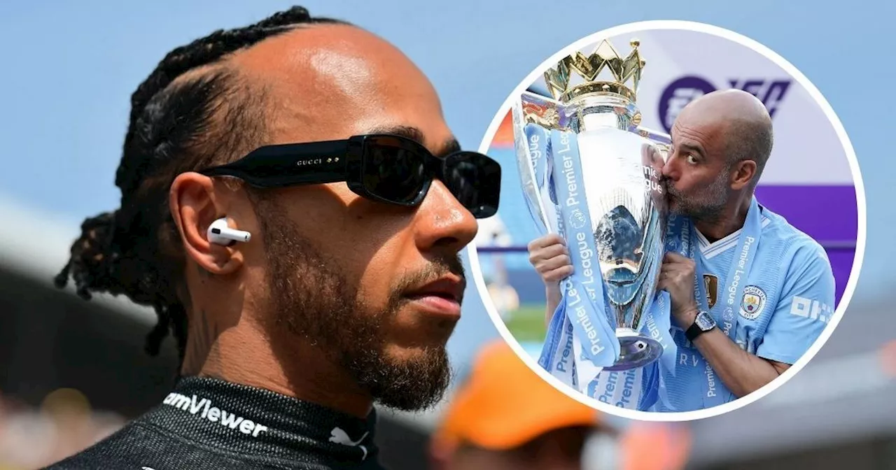 Lewis Hamilton bets against Pep Guardiola with 2025 PL title prediction