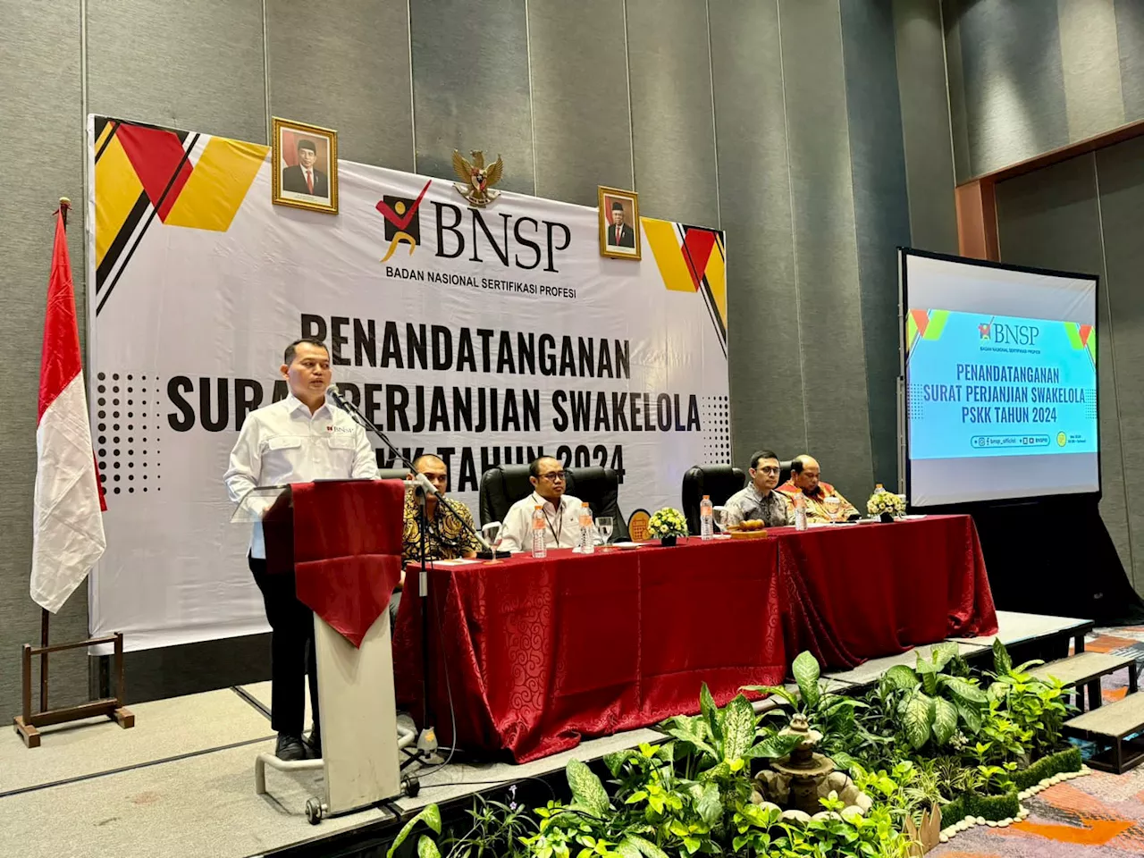 BNSP Akselerasi Tenaga Kerja Tersertifikasi Melalui PSKK