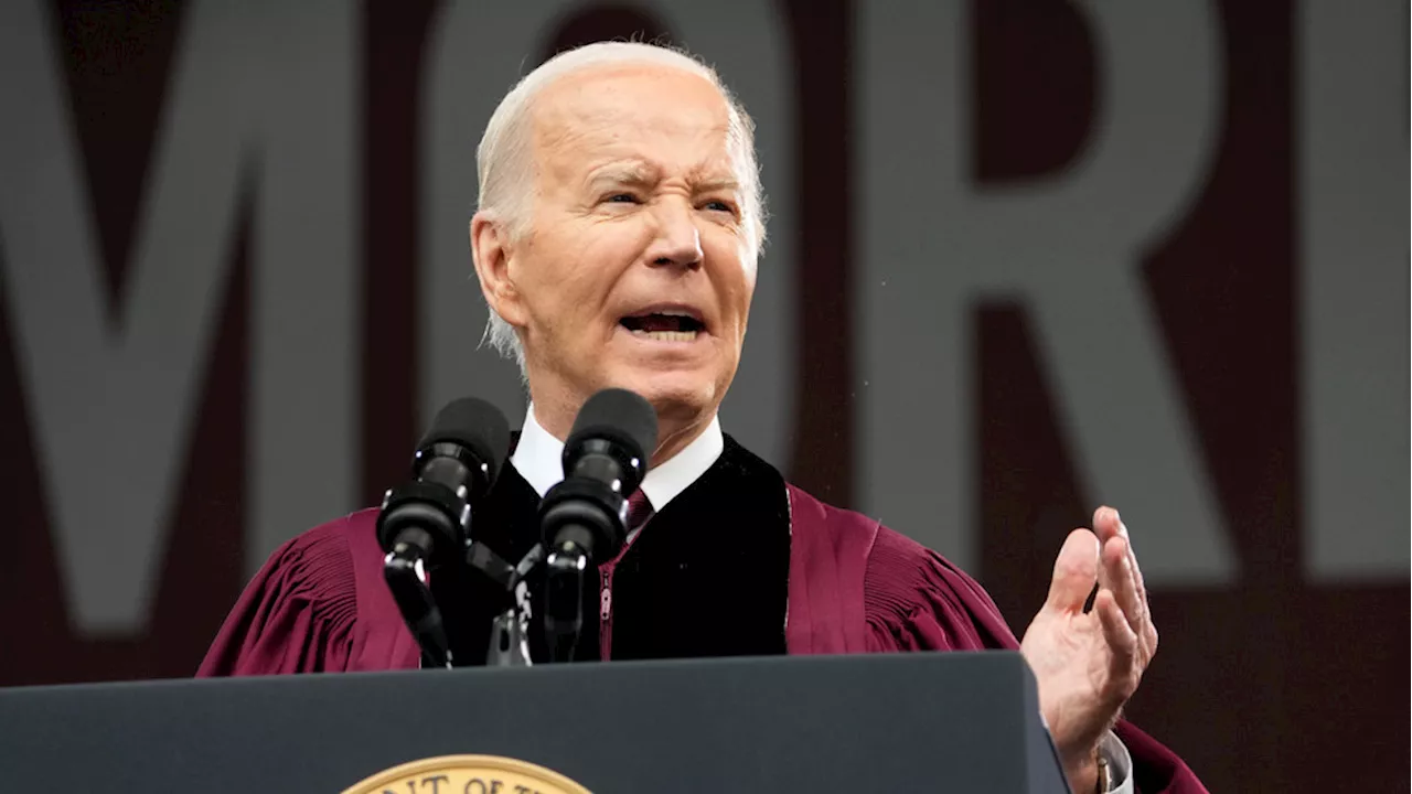 Biden warns of 'extremists' and 'poison of white supremacy' during Morehouse commencement