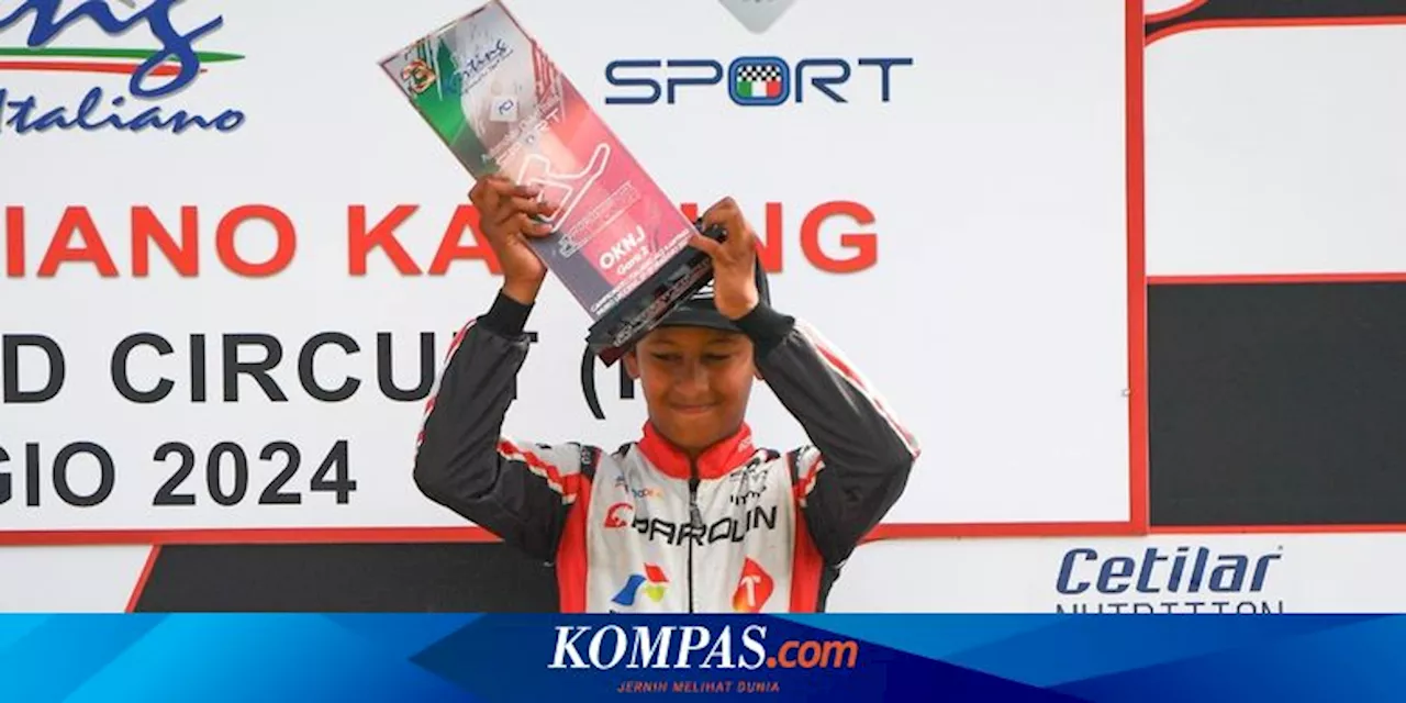 Pebalap Indonesia Qarrar Firhand Raih Podium 3 di Italia Championship