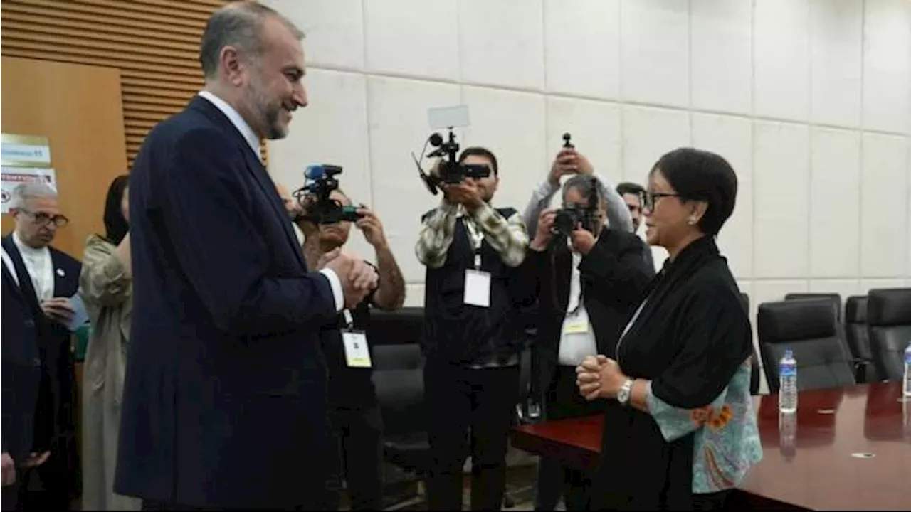 Menlu Retno Sampaikan Belasungkawa untuk Iran: Menlu Amir-Abdollahian Teman Baik Saya