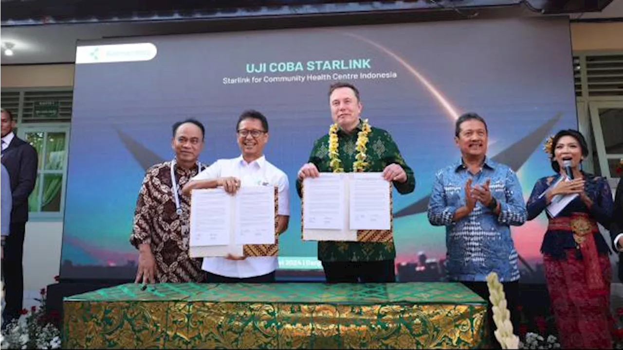 Puskesmas di Daerah 3T Pakai Starlink Besutan Elon Musk untuk Hal-Hal Seperti Ini