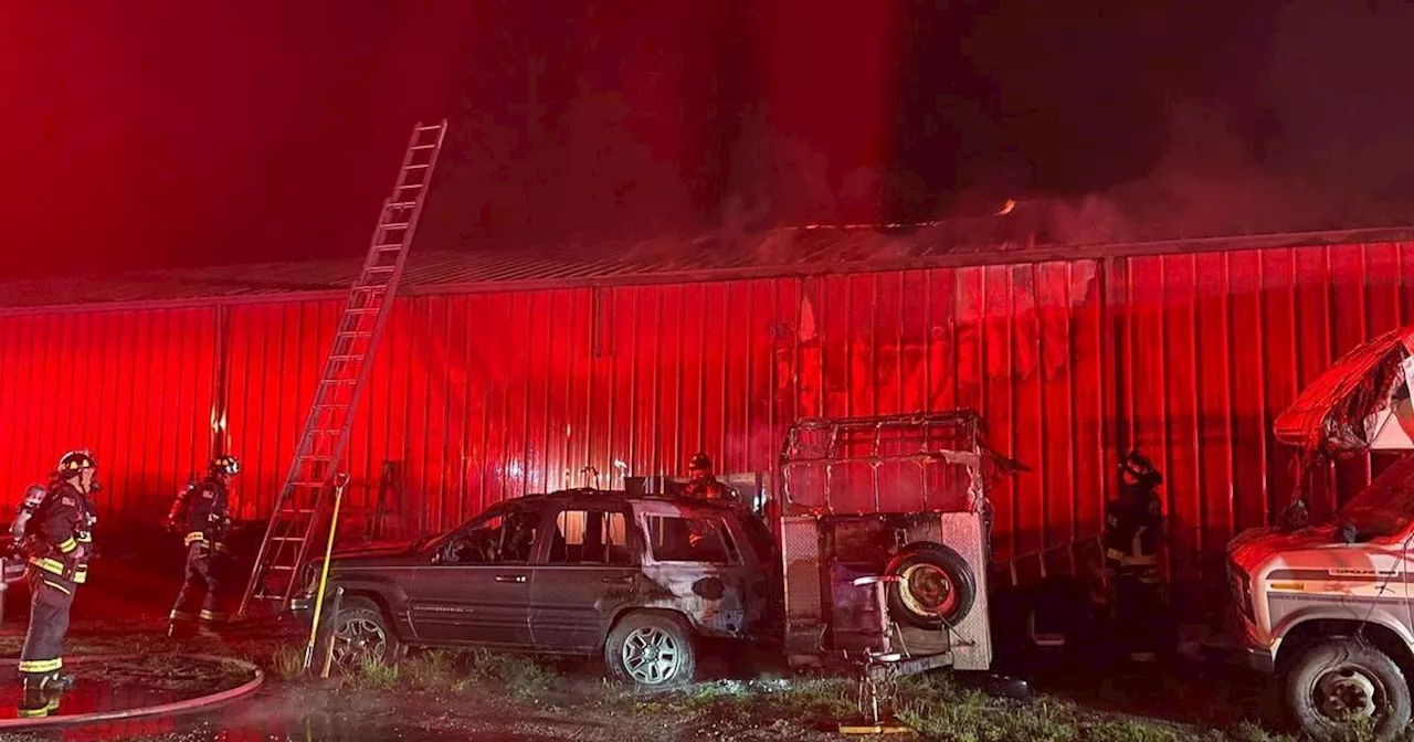 Arson suspect arrested in San Mateo County storage facility fire