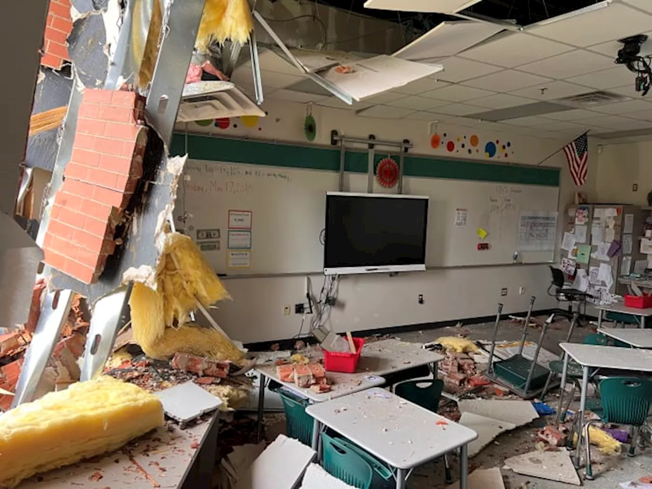 Houston ISD continues weekend repairs on multiple campuses damaged by storm