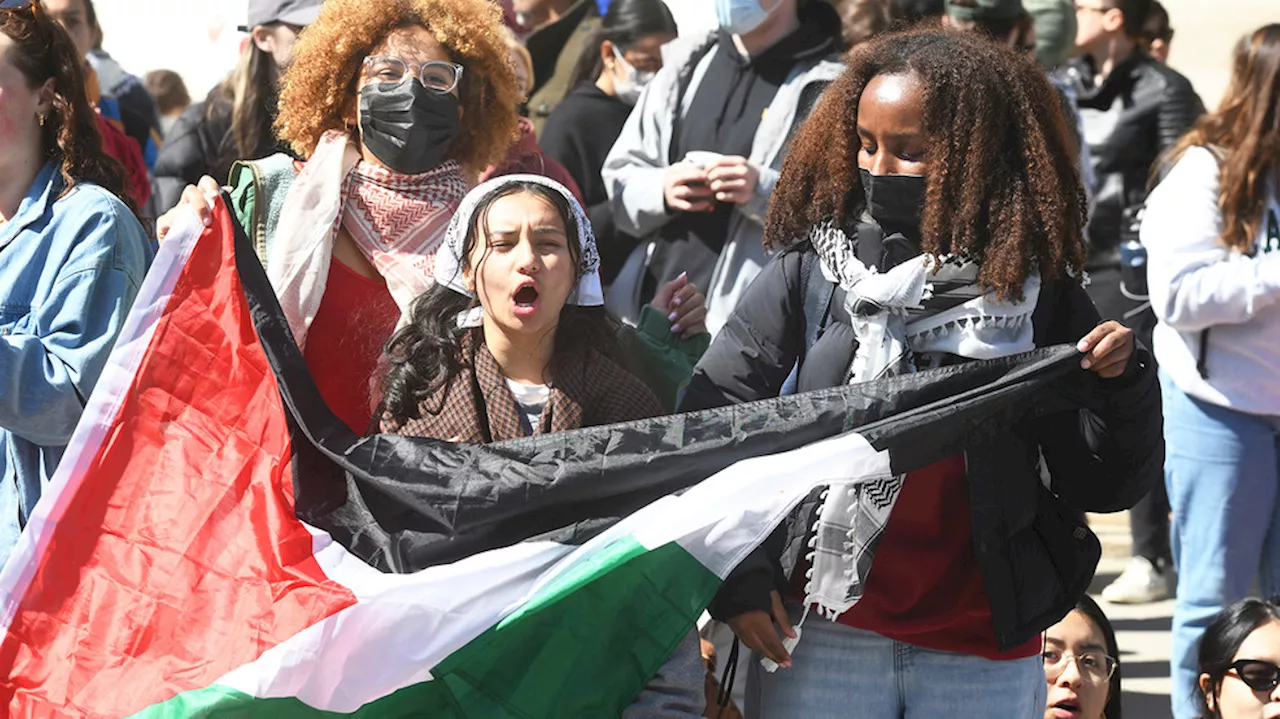 Dozens of Yale graduates stage pro-Palestine walkout, demand school divest from Israel