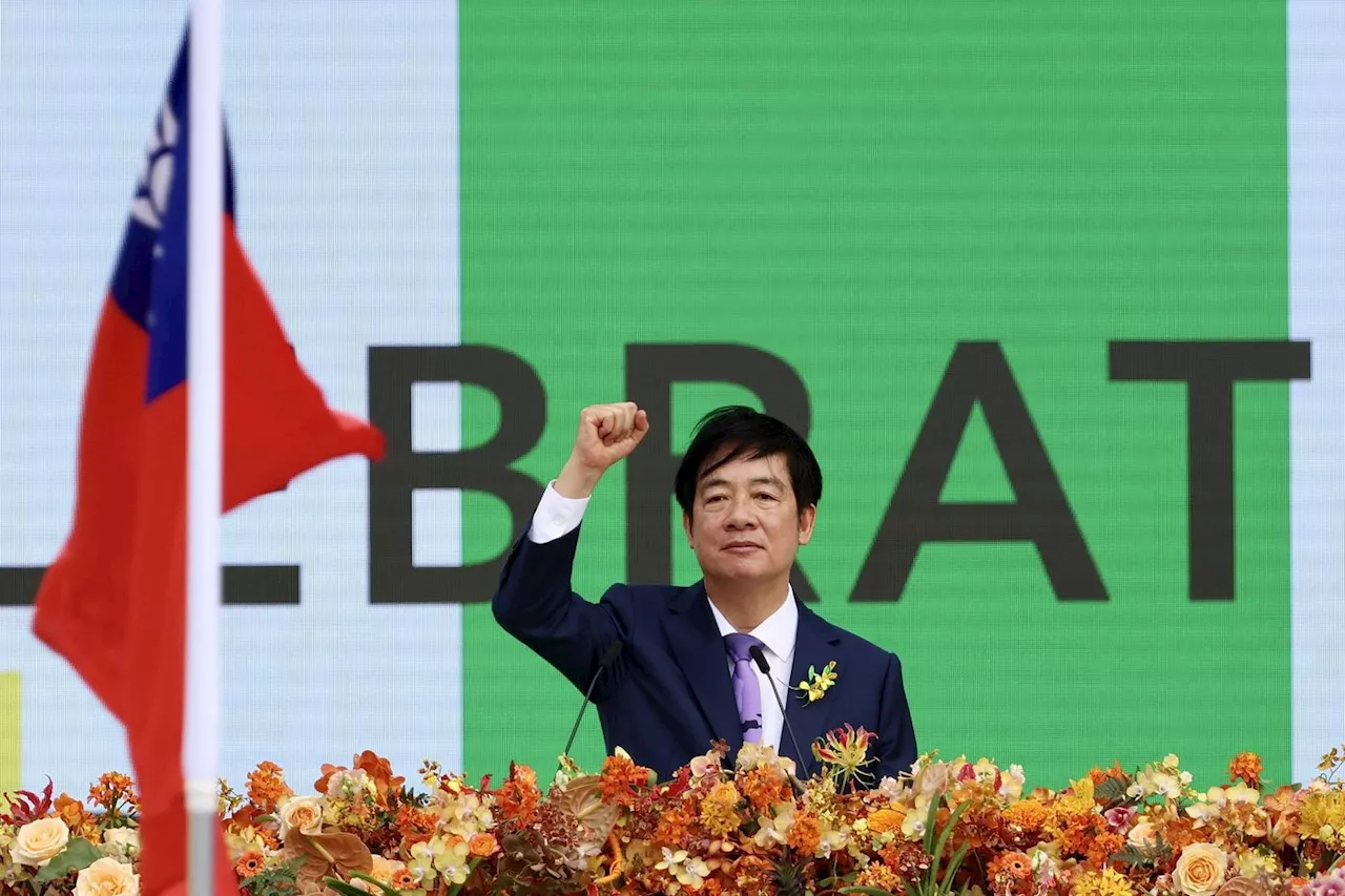 Taïwan : le nouveau président Lai Ching-te appelle à résister contre la Chine