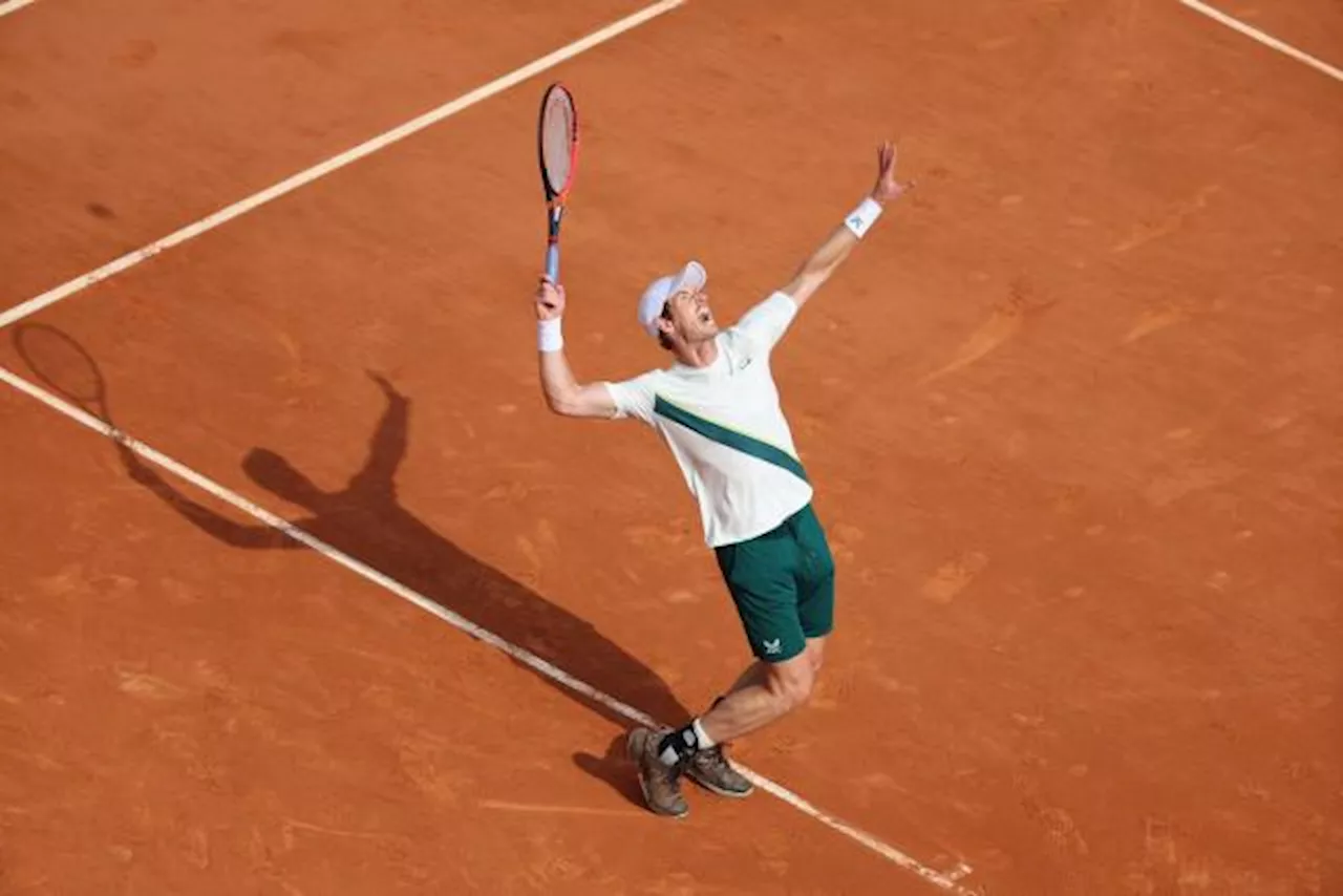 Andy Murray mal embarqué mais sauvé par la pluie au 1er tour à Genève