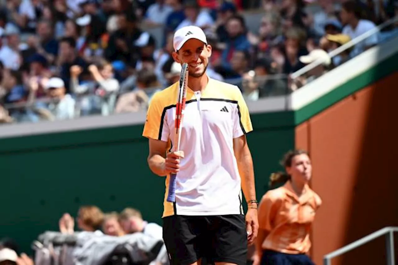 Dominic Thiem franchit le premier tour des qualifications à Roland-Garros