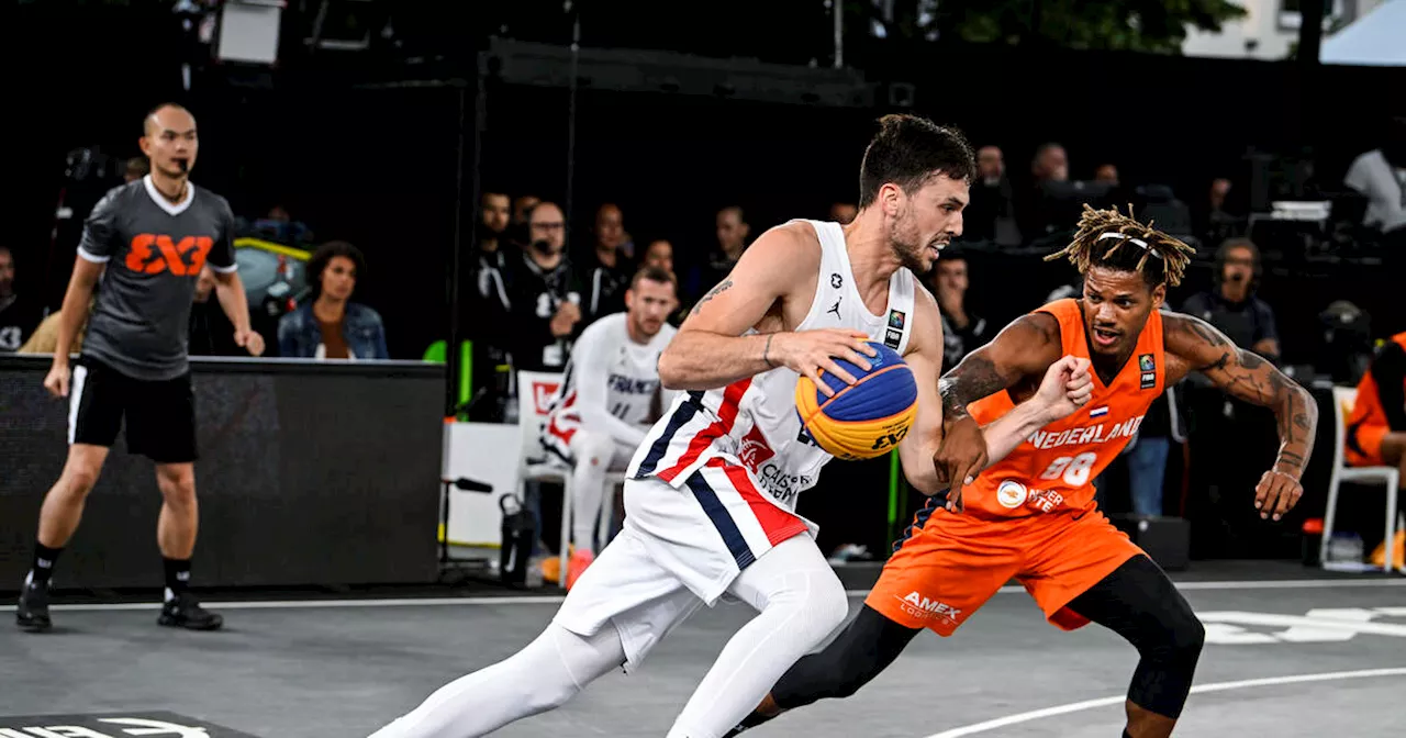 Paris 2024 : les Bleus du basket 3x3 qualifiés sur le fil pour les Jeux