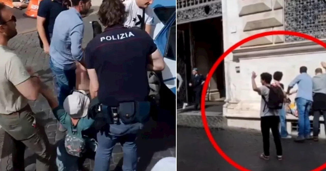 Ultima Generazione, blitz al ministero della Giustizia a Roma: interviene la polizia