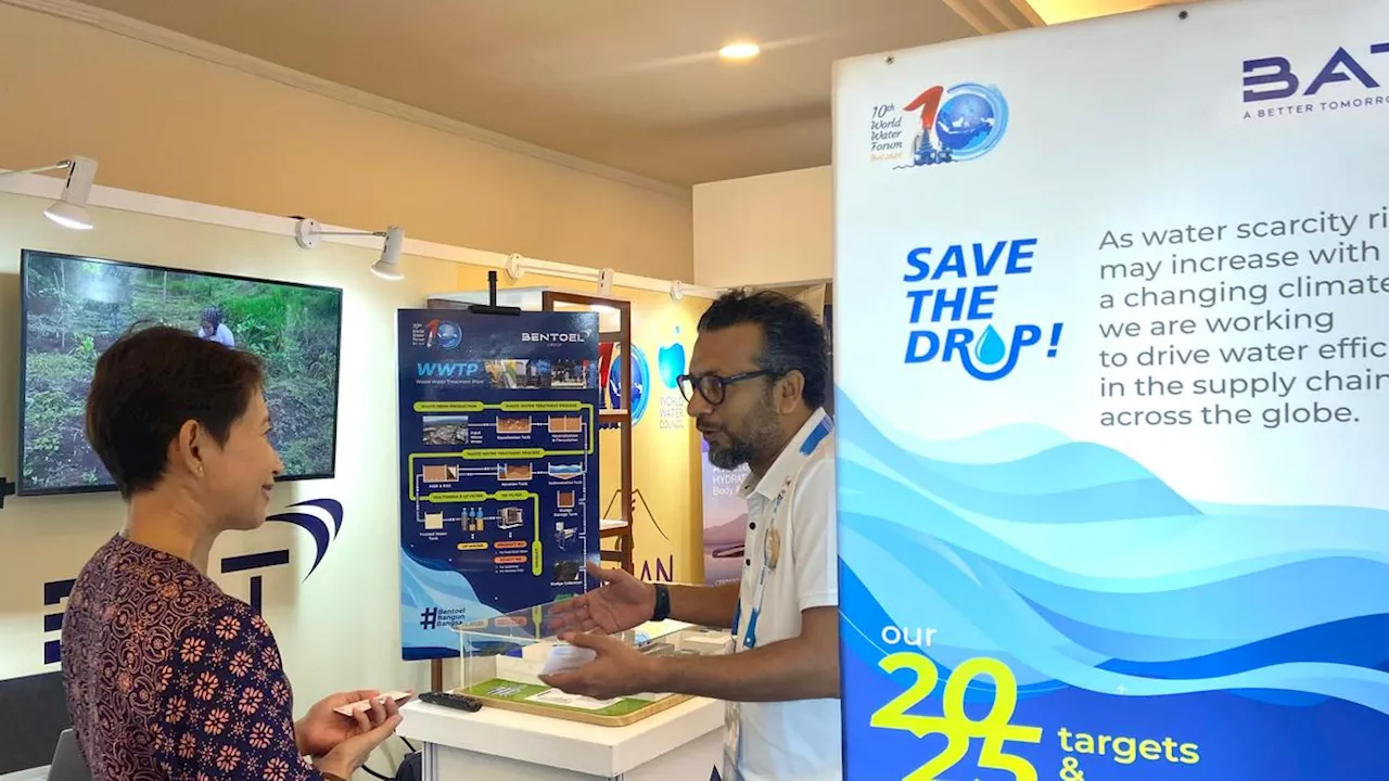 Bentoel Group Pamerkan Inisiatif ‘Save the Drop’ pada World Water Forum 2024