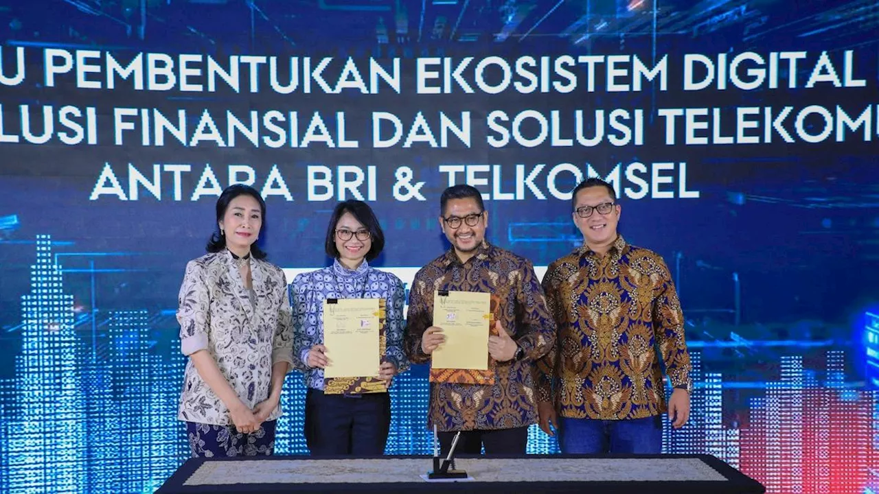 Beri Kemudahan bagi Karyawan, BRI dan Telkomsel Jalin Kerja Sama Ciptakan Ekosistem Digital