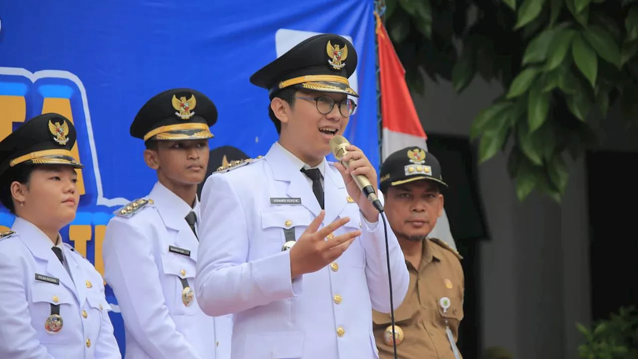 Saat Sejumlah Pelajar SMP dan SMA Jadi Wali Kota Tangerang Sehari, Bergantian Beri Arahan