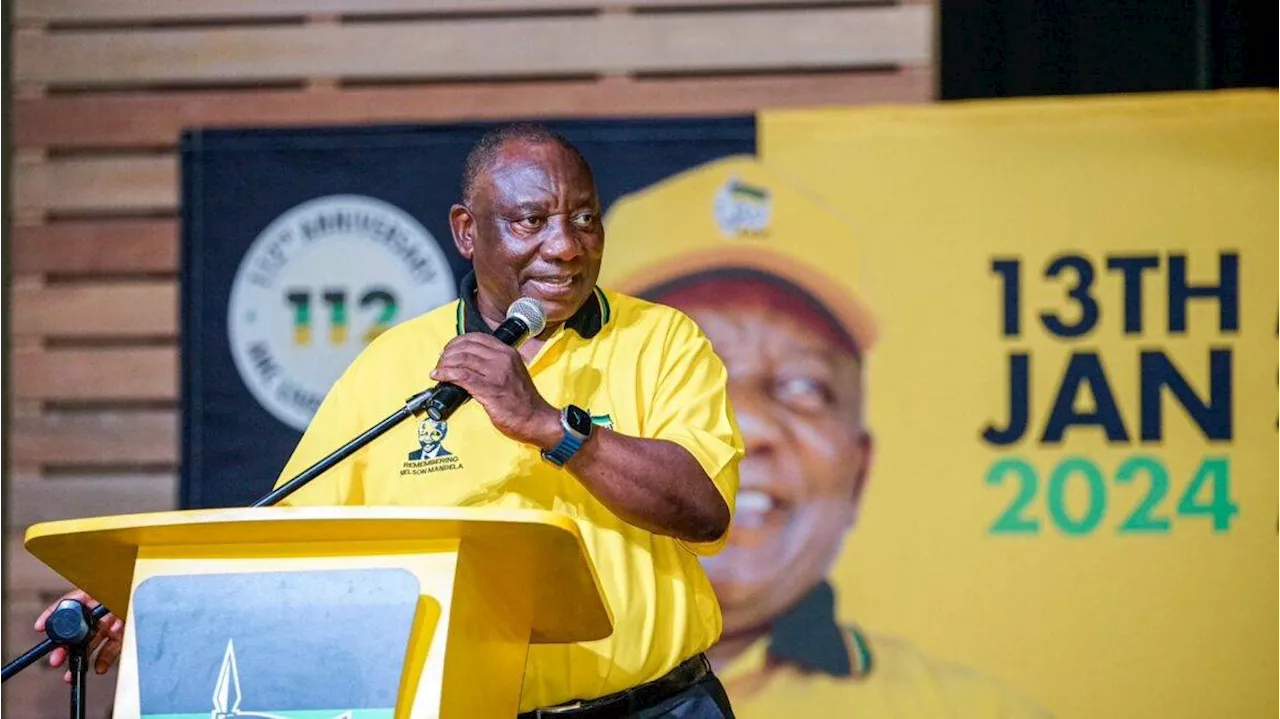 Ramaphosa: South African will not fall apart if the ANC loses the elections