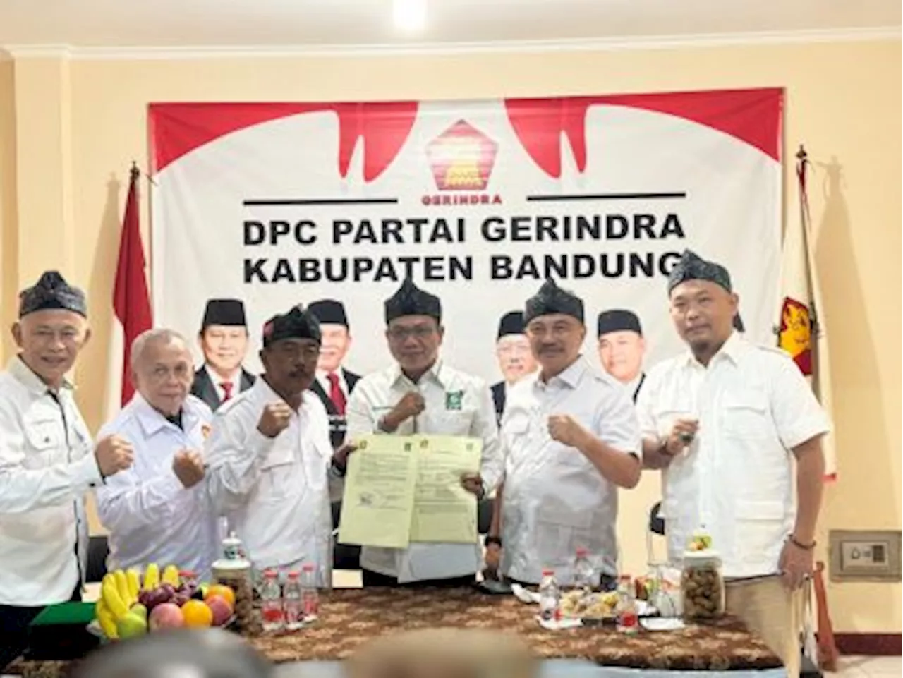 Petahana Bupati Bandung Didukung 4 Partai Maju dalam Pilkada 2024