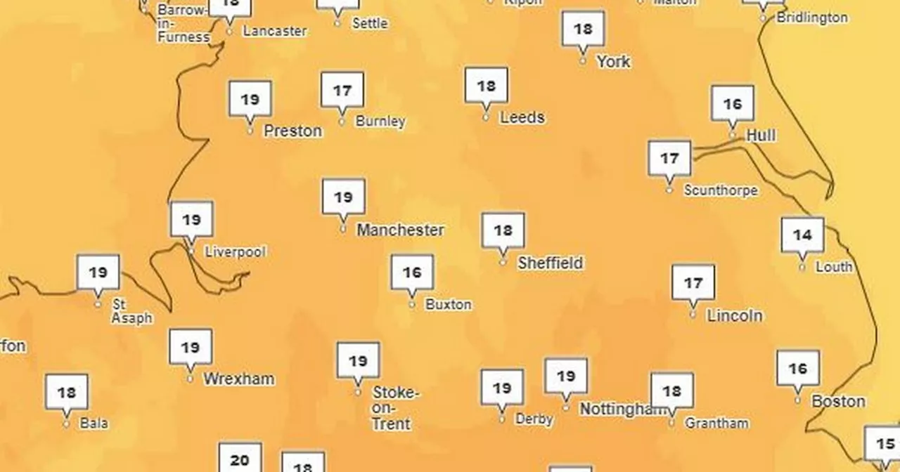 Greater Manchester weather: Unsettled conditions forecast after sunny weekend