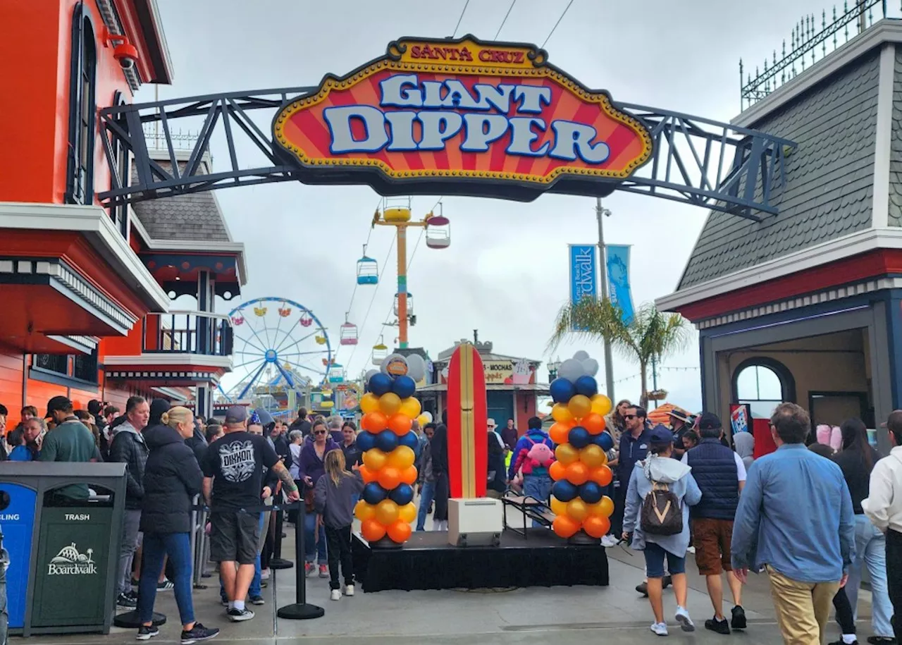 Santa Cruz Boardwalk celebrates Giant Dipper’s centennial