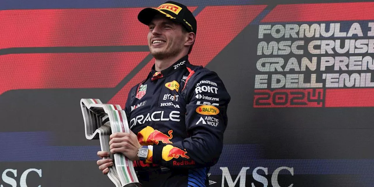 Formel 1: Verstappen nach Imola-Sieg: «Mein Rücken, alles tut weh»