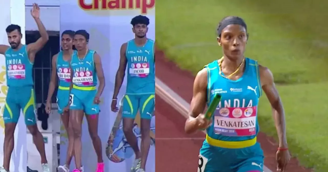 भारत की 4x400 मीटर रिले रेस टीम ने एशियन चैंपियनशिप में जीता गोल्ड, बनाया नया नेशनल रिकॉर्ड