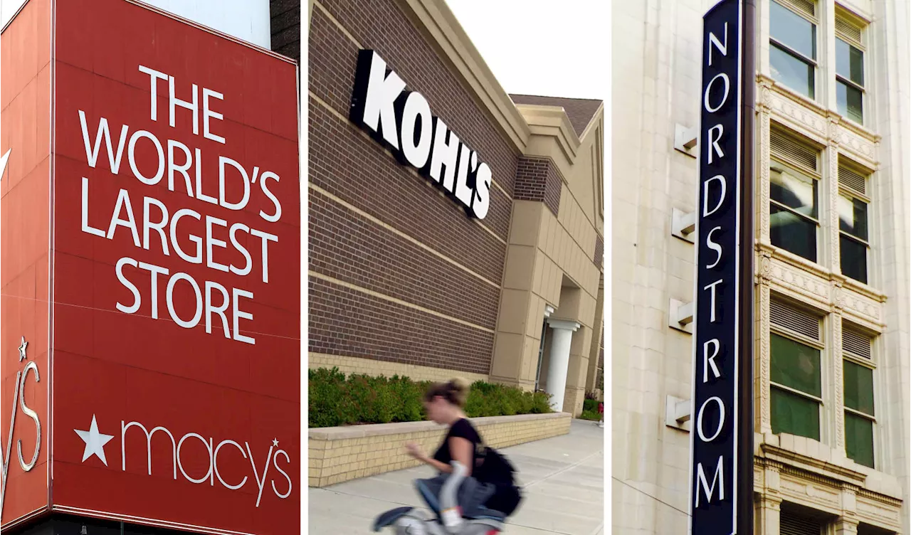 As their customers age, Macy's, Kohl's and Nordstrom are chasing younger shoppers