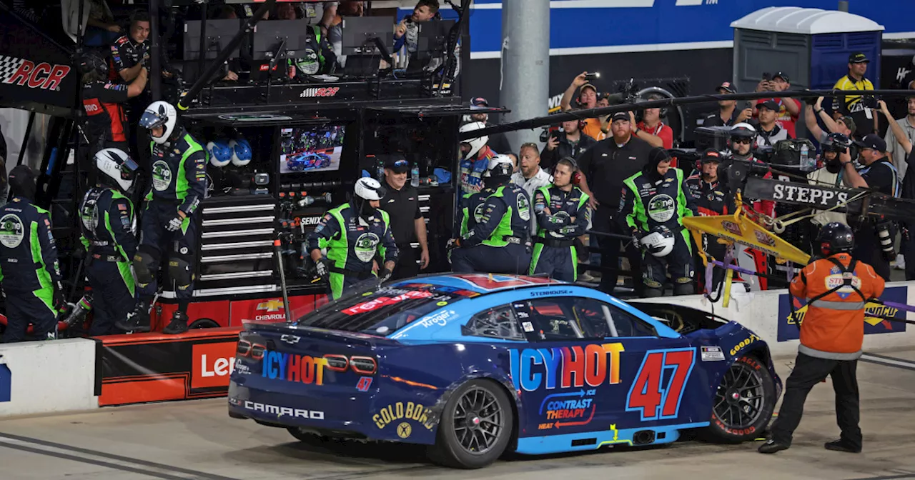 Fight breaks out between NASCAR drivers Ricky Stenhouse Jr. and Kyle Busch at All-Star Race