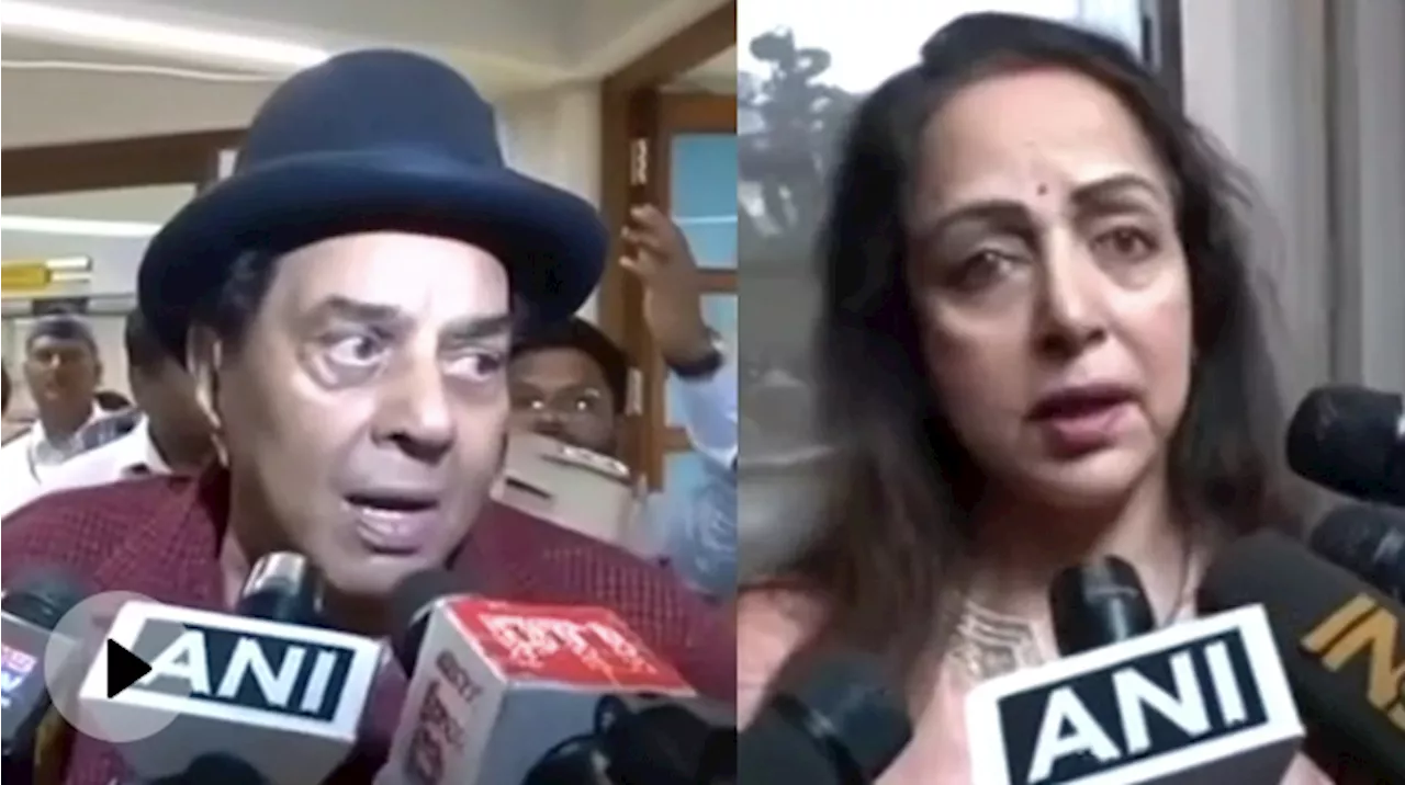 Dharmendra, Hema Malini समेत Vote डालने पहुंचे कई सितारे, मतदान के बाद क्या बोले?