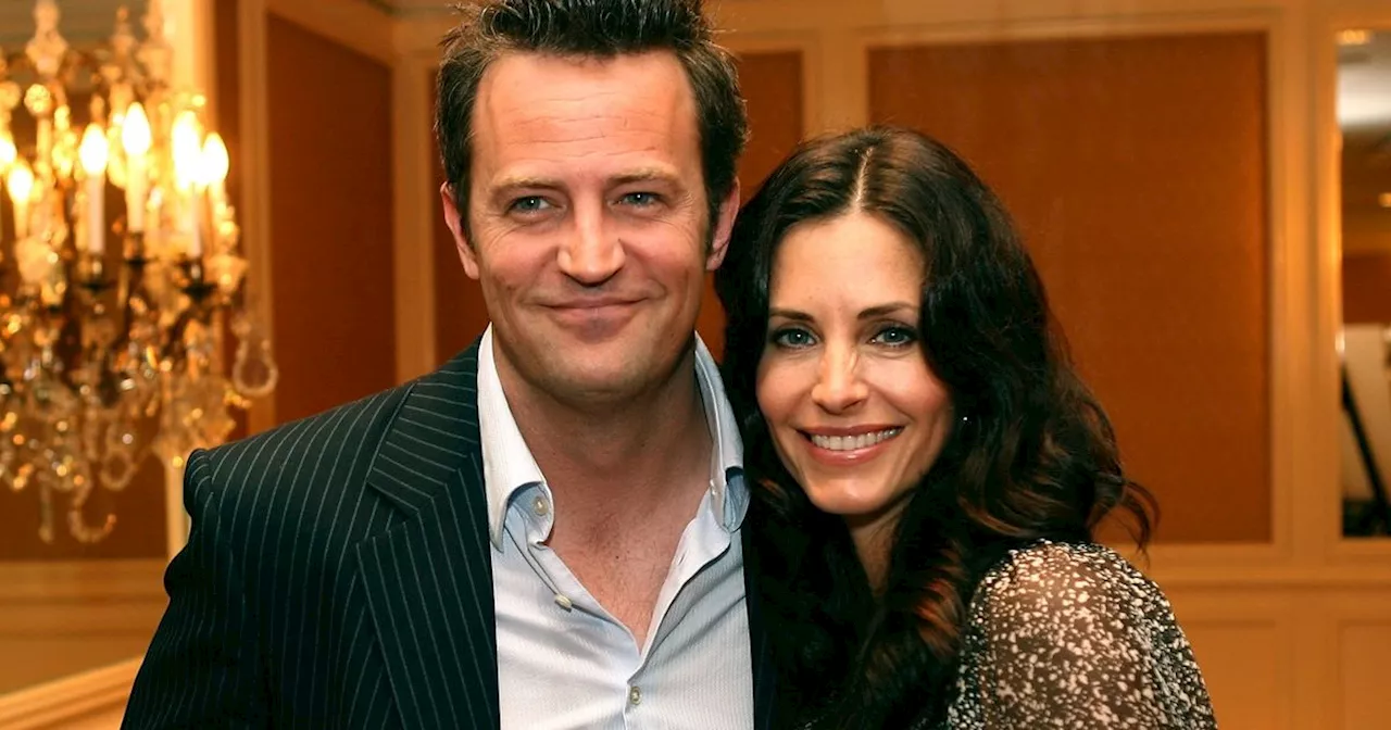 Friends' Courteney Cox says late co-star Matthew Perry ‘visits me a lot’