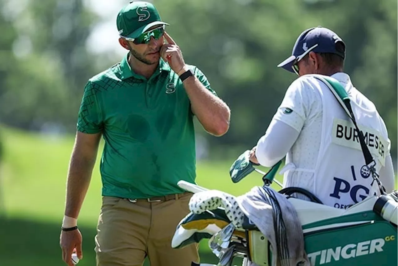 Dean Burmester flies SA flag at PGA Championship, but country's major golf drought continues