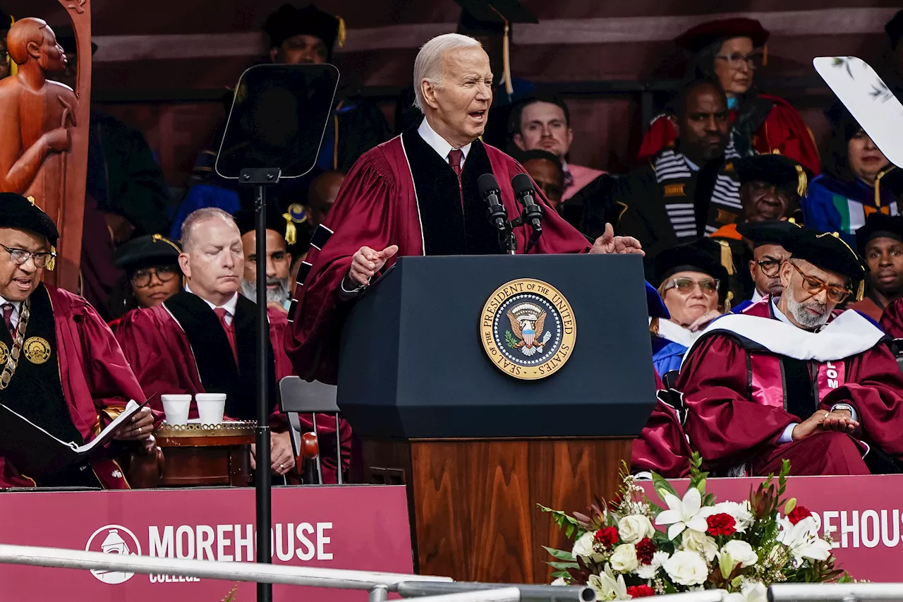 Joe Biden's Morehouse College Appearance Splits Opinion