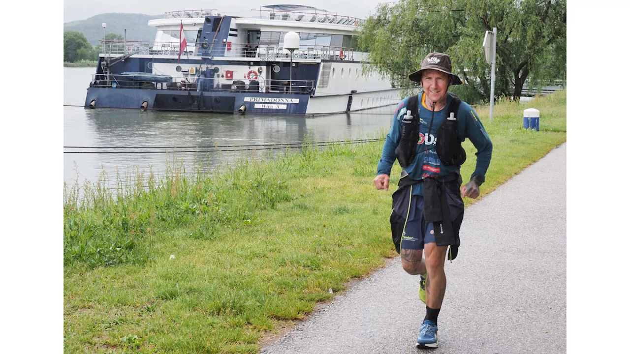 „Donauläufer“: Andreas Ropin läuft 3.400 Kilometer am Fluss