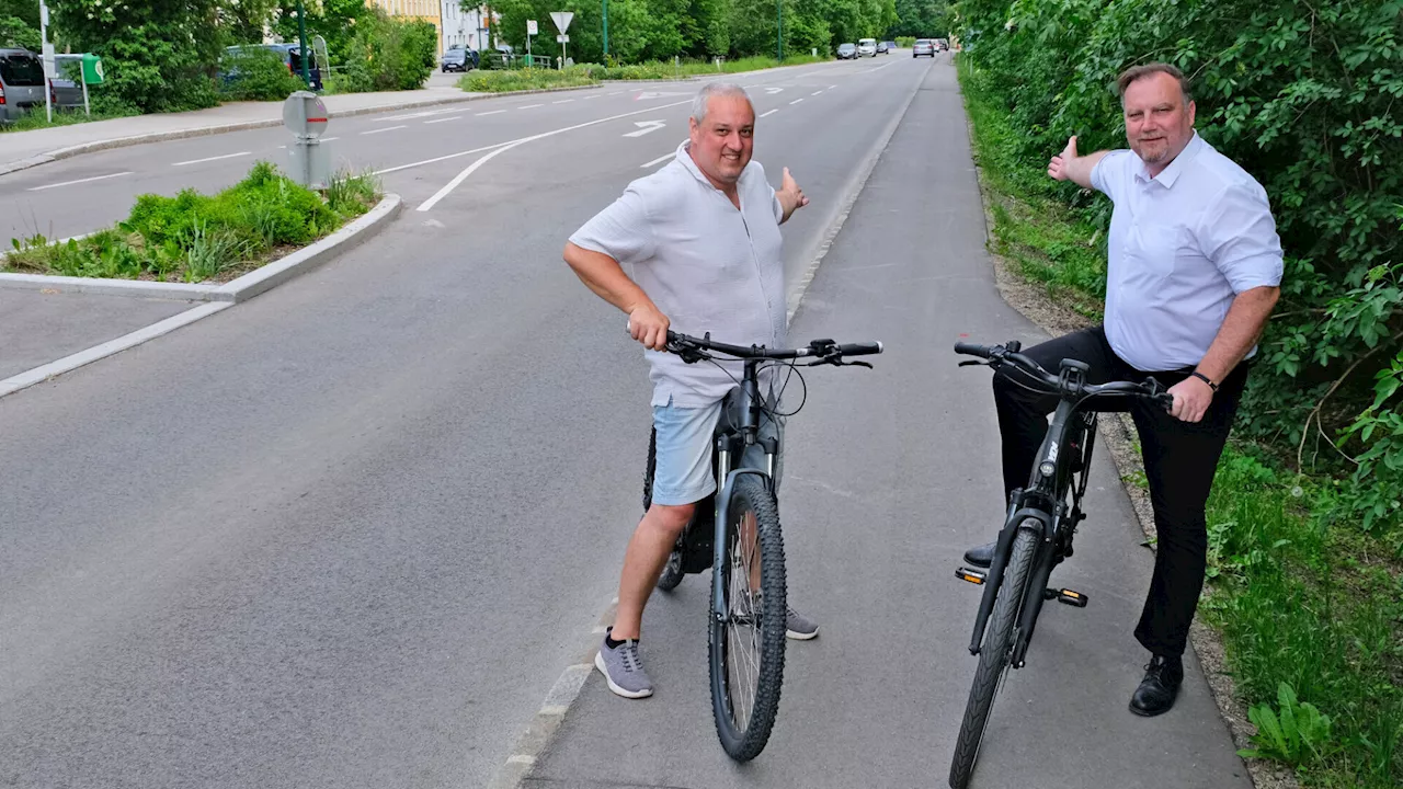 Mödling verlagert Geh- und Radweg auf die Brühler Straße