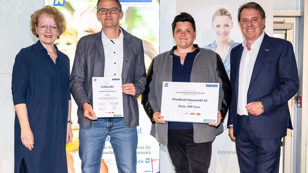 Platz 3: Windkraft Simonsfeld ist besonders familienfreundlich