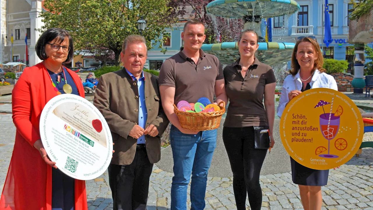 Zwettl-Bierdeckel für Schanigärten