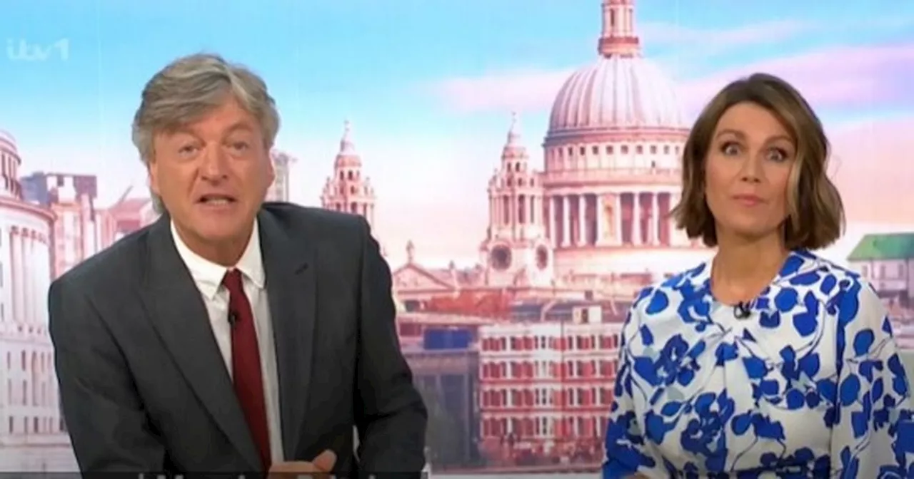 GMB's Richard Madeley puts down singer with four-word rebuke in awkward moment