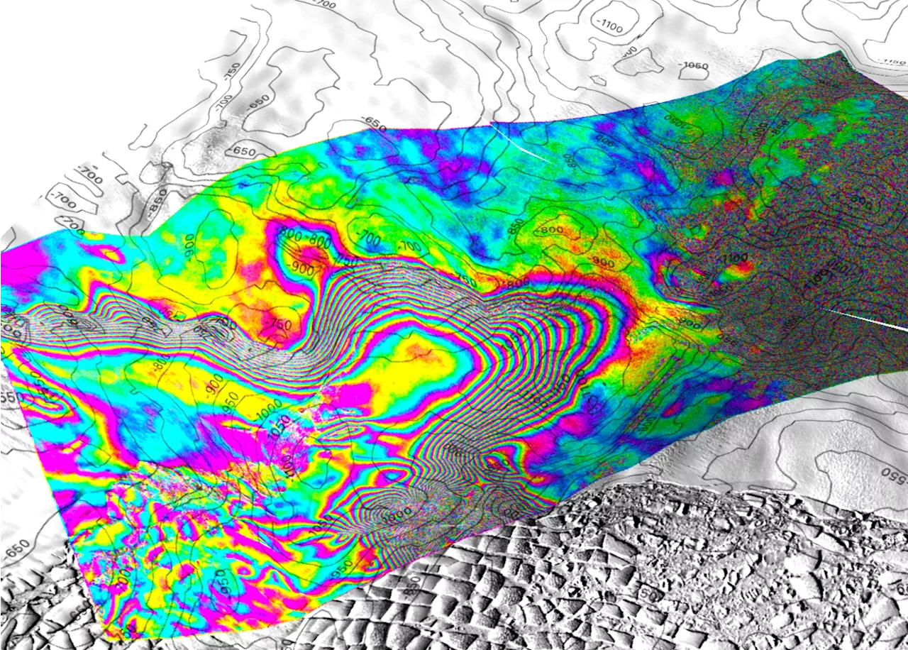 Satellite radar data uncover 'vigorous melting' at Antarctica's Thwaites Glacier